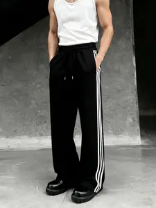 Men's Summer Ice Silk Loose Long Pants, Comfortable and Fashionable, Ideal for Daily Wear, Versatile Design, Perfect for Casual Occasions