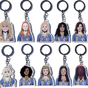 Yellowjackets Soccer Team Keychains