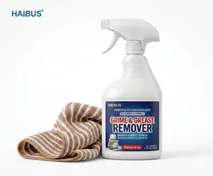 Free Electric Scrubber + Cleaning Towel Included (Value $35), 600ml Cleaning Bundle Set, Natural Enzyme Formula Kitchen Grease Cleaner Spray, Enough for 1 Year Use, Fast Acting, Heavy Duty, Stubborn Grease Remover, Non-drip Foam, Multi-Surface Safe