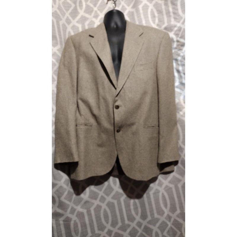 Men Tan blazer Size 42R