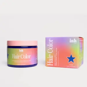 INH Hair Semi Permanent Hair Color Conditioner 6oz for All Hair Types and DIY At Home Use Vegan Color Depositing Treatment with Hydrating Damage Free Pigment