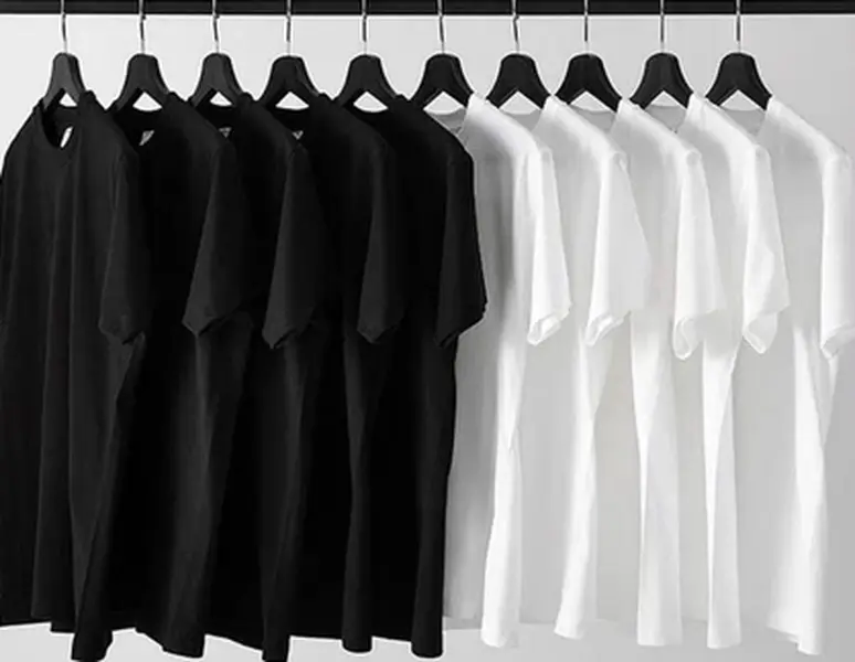 Premium Men's Blank T-Shirt Multipack - Basic Plain Crewneck Tee Shirts, Ultra Soft Breathable Cotton Blend Casual Tshirts for Men