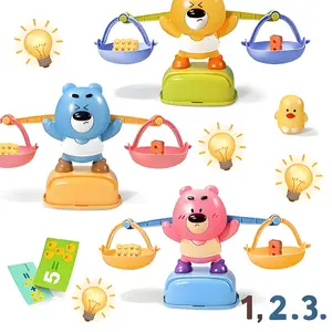 Smart Bear Counting Toy for Kids Aged 3+, Logical Thinking & Math Skills Development, Perfect for Birthday Parties & Festive Activities, Math Learning Tools