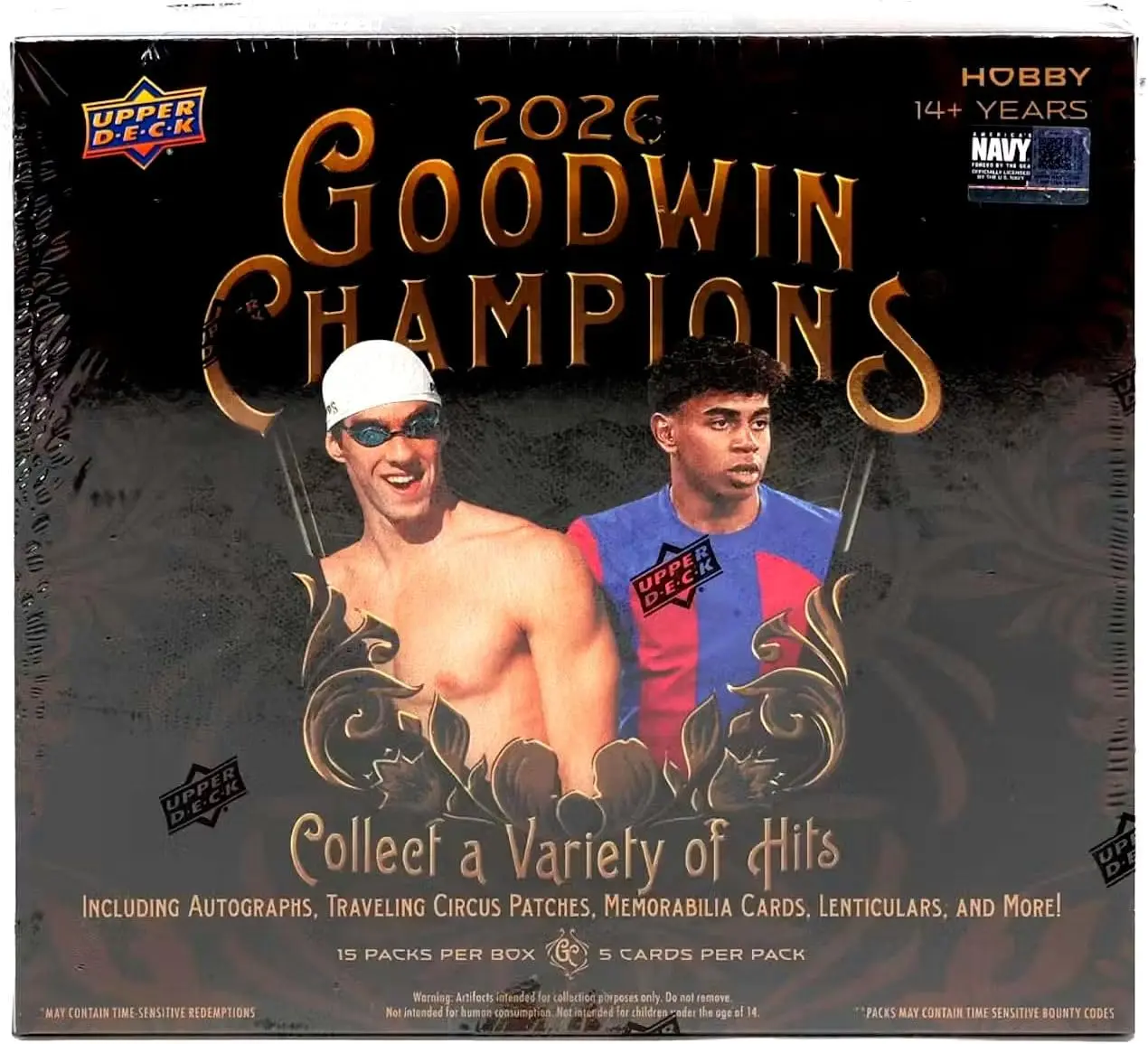 2026 Upper Deck Goodwin Champions HOBBY box