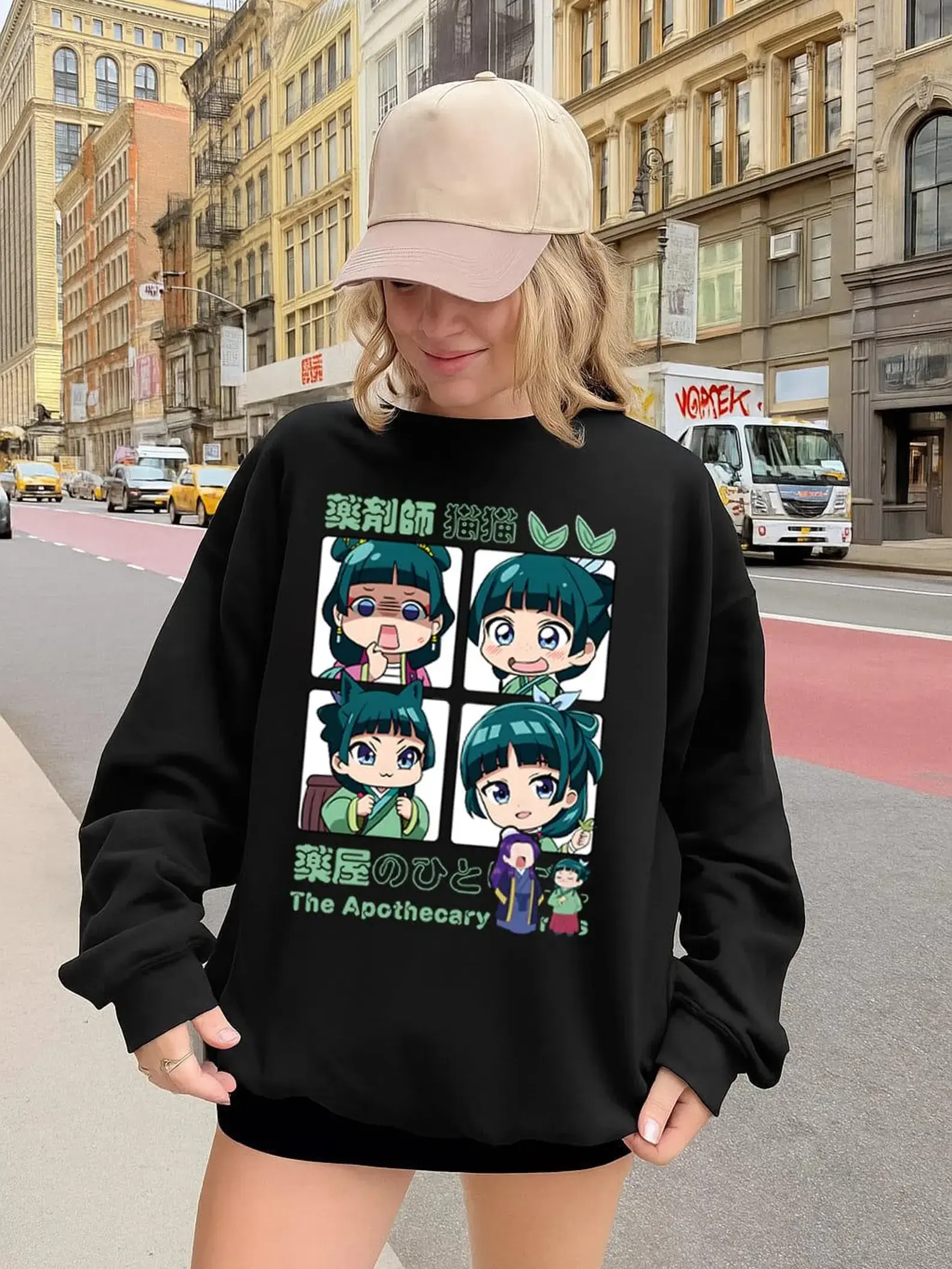 Maomao Apothecary Hoodie, The Apothecary Diaries Inspired Sweatshirt, Mystery Anime Girl Graphic Shirt, Anime Lover Gift
