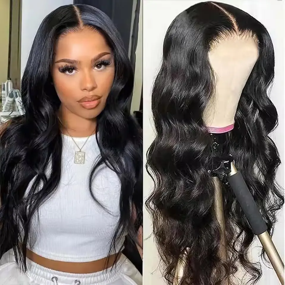 30 32 Inch Glueless Body Wave 7x5 Lace Closure Human Hair  display picture 1