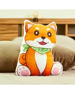 PILLOWABLE – 12” Dog Pillow, Cute Animal Shape, Mini Hug Pillow for Kids, Fun & Decorative Toddler Throw Pillow