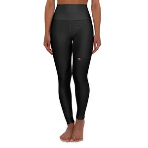 I CAN ACCOMPLISH ANYTHING High Waisted Women's Yoga Leggings - Skinny Fit, Double Layer Waistband, Durable Fabric, 100% Polyester, Comfortable & Stylish