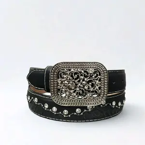 Cowgirl Western Rhinestone Belt
