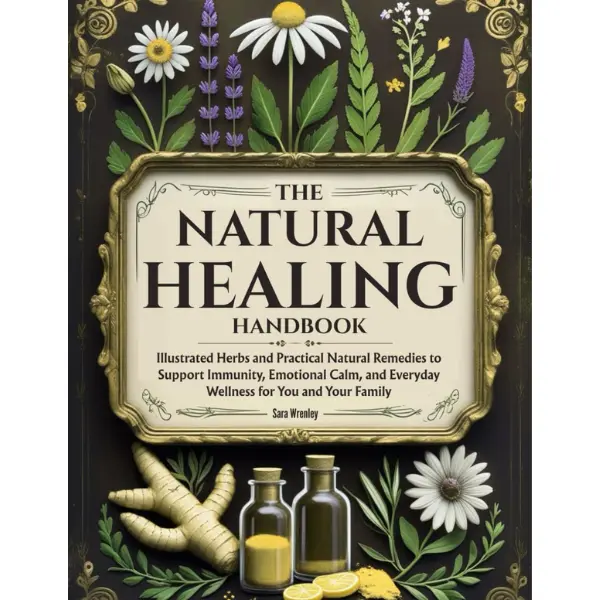 The Natural Healing Handbook: Illustrated Herbs and Practical Natural Remedies to Support Immunity, Emotional Calm, and Everyday Wellness for You and Your Family