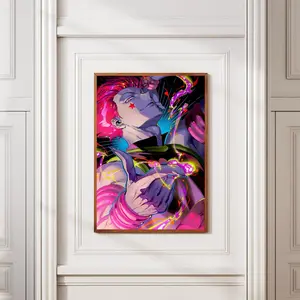 (Poster) Hunteer X HunteerPoster, Hisoka, Anime Poster, Printable Wall Art,Print, Wall Decor,, Anime Manga, Art