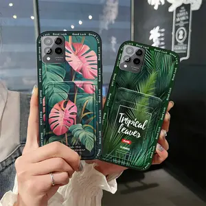 Full wrap Soft case Phone Case For TCL T-Mobile Revvl6 Pro/T Phone Pro Silicone Waterproof Anti-knock Dirt-resistant protective Cute Cover Graffiti Fashion Design Card sleeve TPU