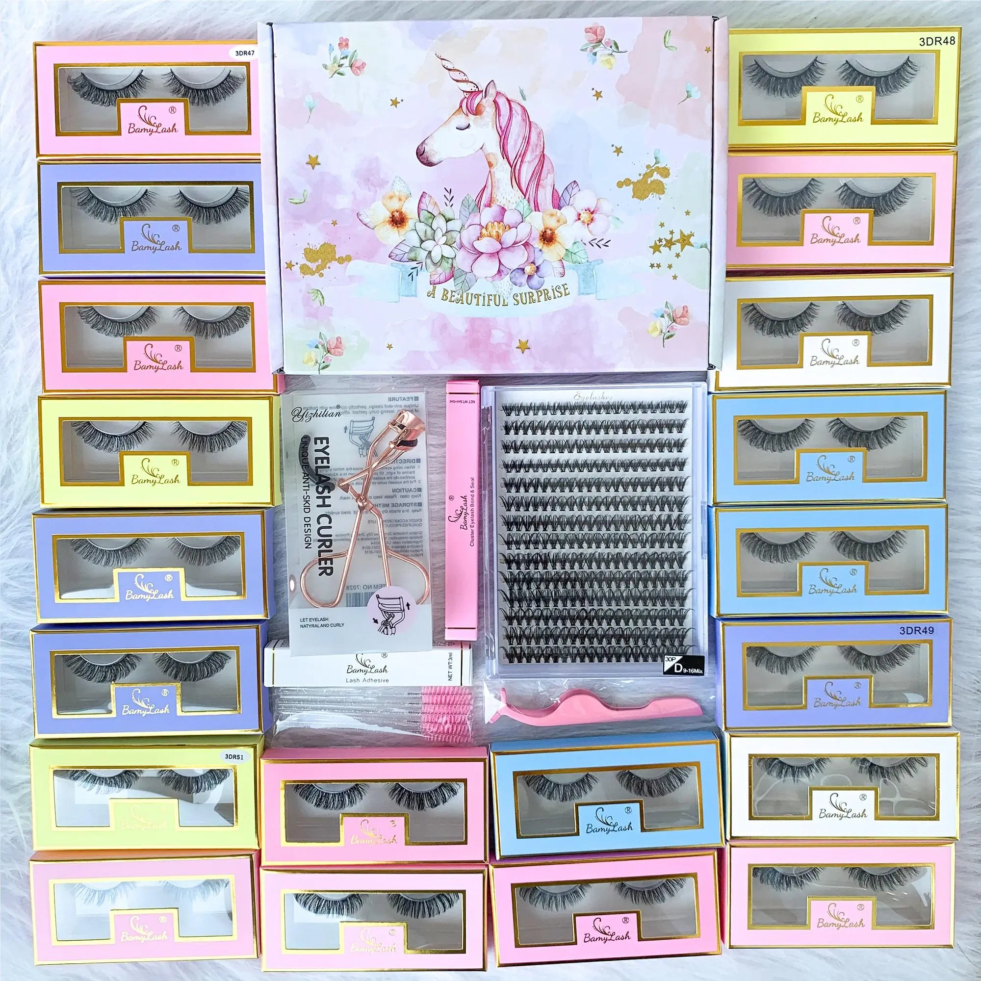 20 Pairs Medium Lashes, 1 Set 30 P Cluster Lashes, 1 Lash Adhesive, 1 Bond & Seal, 1 Applicator, 5 Lash Brushes, 1 Eyelash Curler, Summer Makeup, Eyelash Extension, DIY Eyelash Extensions, Falsies Eyelashes, Diy Lash Clusters
