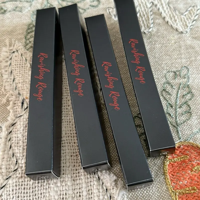 Ravishing Rouge Lip Liners - Original Black Design with Simple Text - Ideal for Everyday Use liner pencil natural