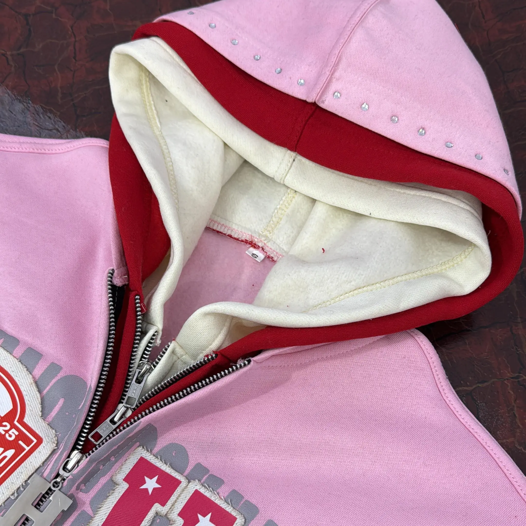 Hollywood Sinners Racing Jacket PINK