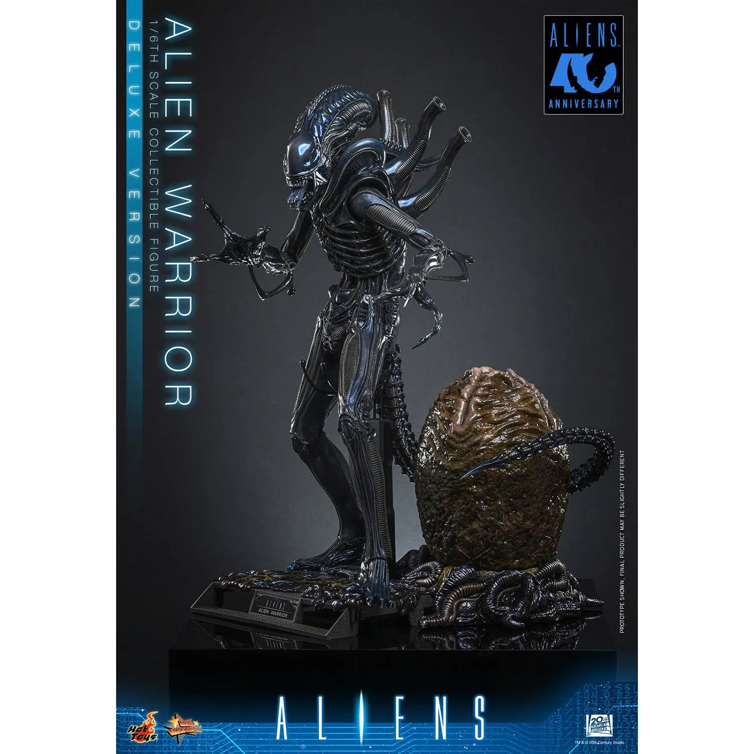 Hot Toys Aliens Alien Warrior Sixth Scale Collectible Figure (Deluxe Version)