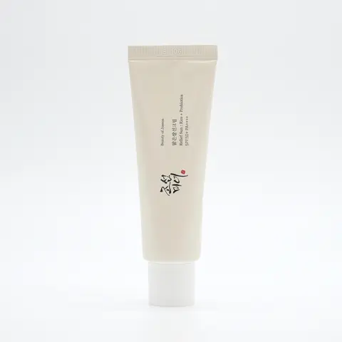 Beauty of Joseon Relief Sun Facial Sunscreen - Rice + Probiotic, SPF50+ PA++++, for Sensitive Adults, Daily Nourishing Hydrating Radiance-Boosting, Lightweight, 1.7oz Original Korean Sunscreen for Face