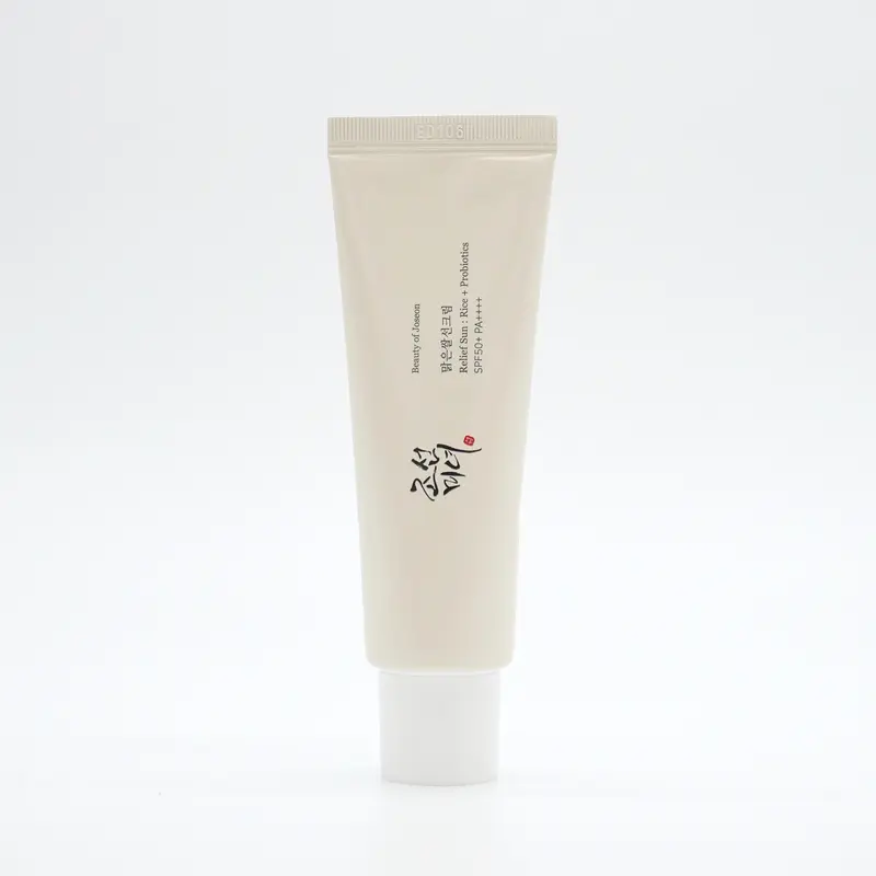 Beauty of Joseon Relief Sun Facial Sunscreen - Rice + Probiotic, Cruelty-Free 50ml 2-Pack, SPF50+ PA++++, 1.7oz Radiance-Boosting Cream for Sensitive Adults, Lightweight Daily Nourishing Hydrating Korean Face Sun Care