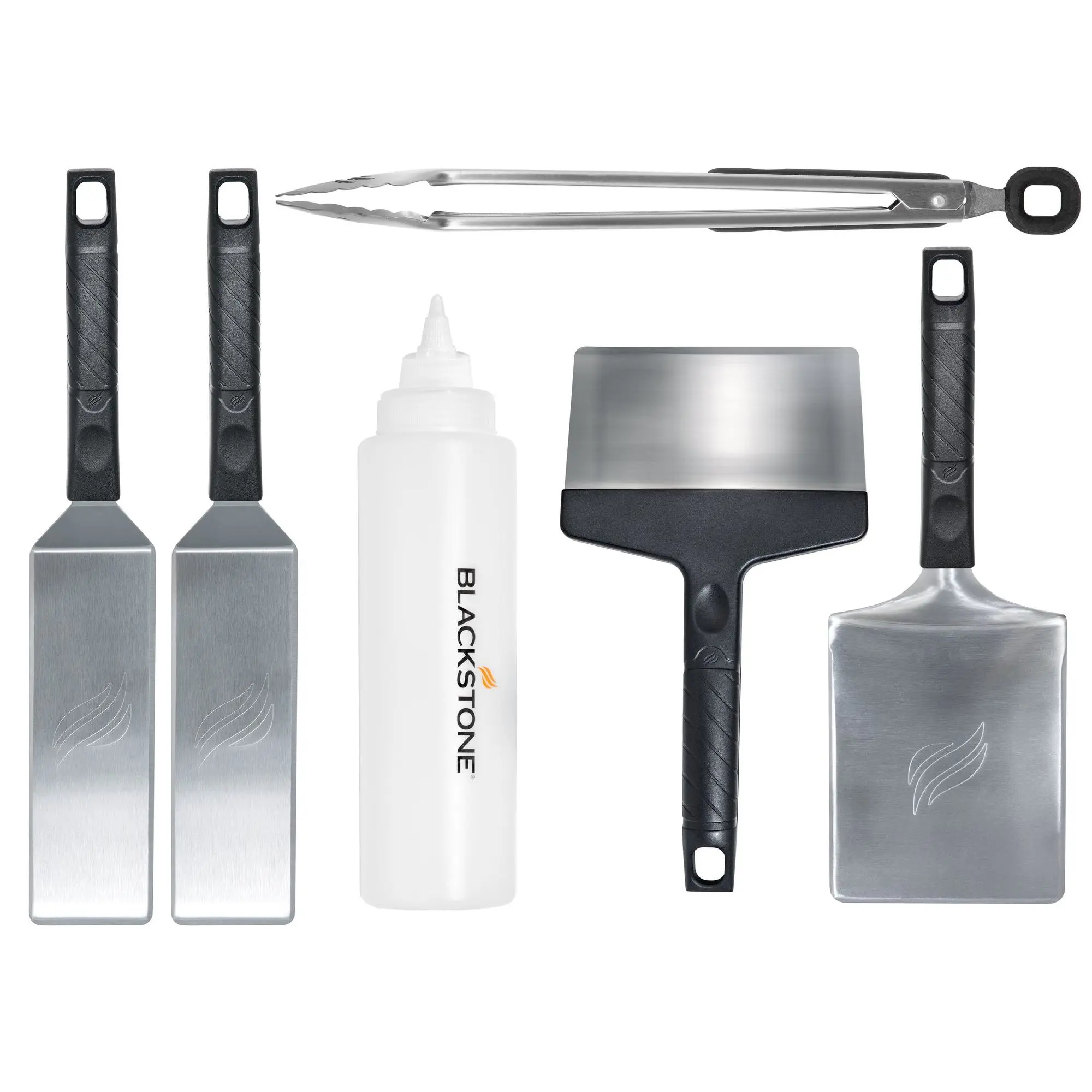 Blackstone Deluxe Stainless Steel Spatula Griddle Set, 6-Piece