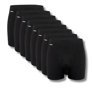 Organic Cotton No-Fly Boxer Briefs - Eight Pack