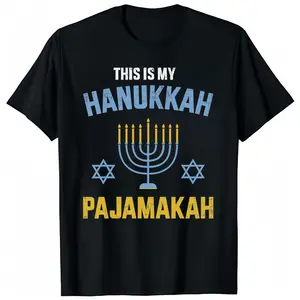 This is My Hanukkah pajamakah for Jewish Christmas Pajama  Shirt Classic