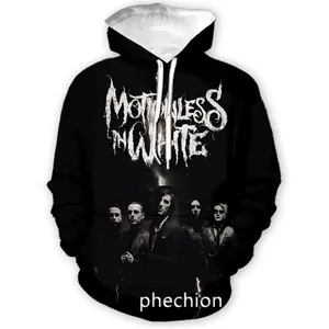 Motionless in White 3D Hoodie Gothic Style Unisex Streetwear AOP All Over Print 3D Shirts
