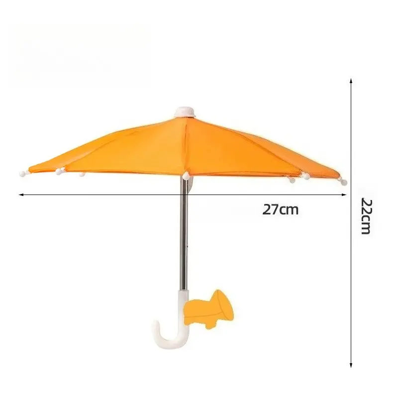 Orange umbrella + orange stand