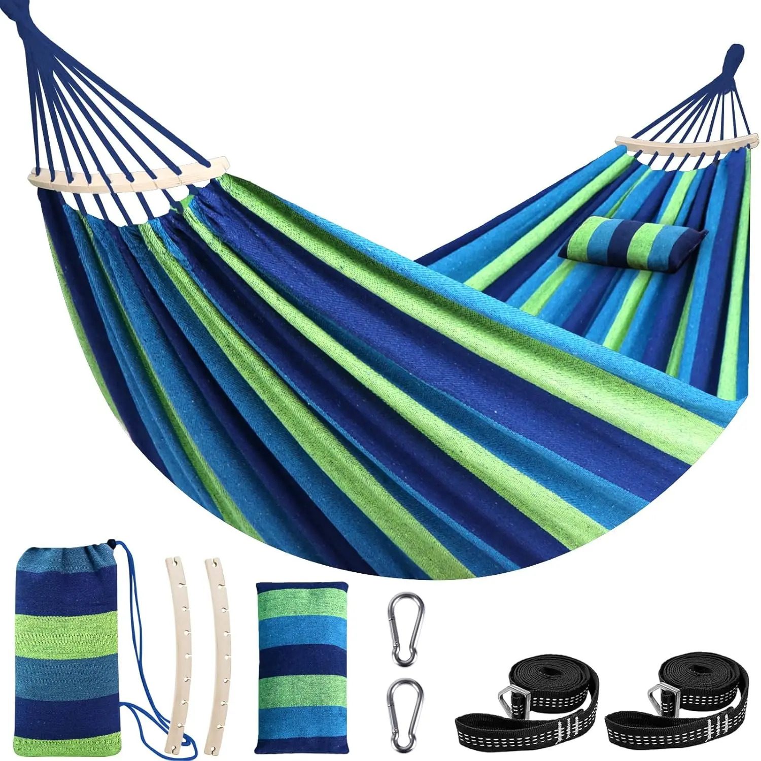 Blue/Green Stripes
