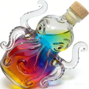 This Octopus Glass Decanter Turns Every Drink Into Art  A Must-Have for Wine Lovers & Home Decor