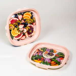 Square Coral Pink 2-Pack