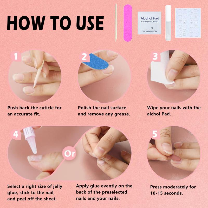 24PCS Blue Crocodile Pattern Design Press on Nails Long Coffin Nails with Goth Style Glossy Nails Reusable Nails Swirl Freestyle Removable Nails for Women DIY Nails Art & Nails Care