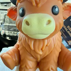 Highland cow authentic stress relief toy