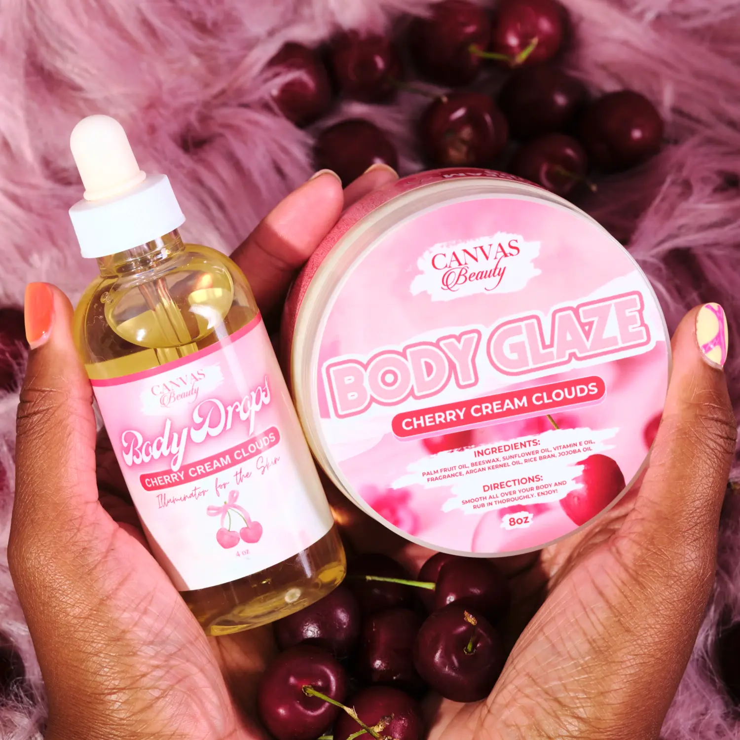Cherry Cream Clouds Duo