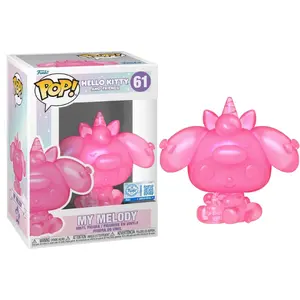 Funko Pop! My Melody Translucent Pink, Sanrio 61 - Funko Special Edition Exclusive Vinyl Figure in PopShield Protector