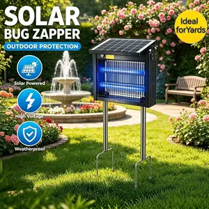 The new solar outdoor mosquito-killing lamp saves electricity and worry-free. It can be protected at any time in the countryside, courtyards, camping, fishing, and picnics. The most romantic gift to protect your family Portable