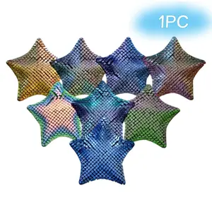 3D Printed Soft Starfish Toy, Stress Relief Gift for Kids and Adults, Perfect Present for Friends and Family, Effective Relaxation Accessory