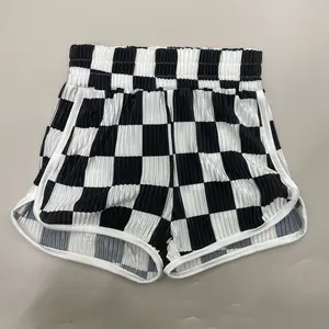 Girl Summer Plaid Shorts Summer Bottom Girl Summer Clothes