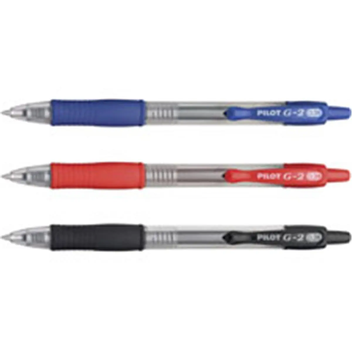 Pilot G2 Ultra Fine Retractable Gel Pens (PIL31277BD) - Black, 0.7 lbs, Latex-Free Rubber Grip, Capless Design, Smooth-Writing, No Stray Marks, for Everyday Office & Writing Use (Grip Pens & Refills Compatible)