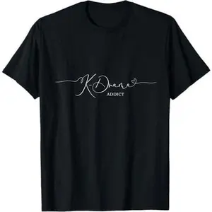 K-Drama Addict. Korean Drama Gift for K-Pop Merch Fans T-Shirt