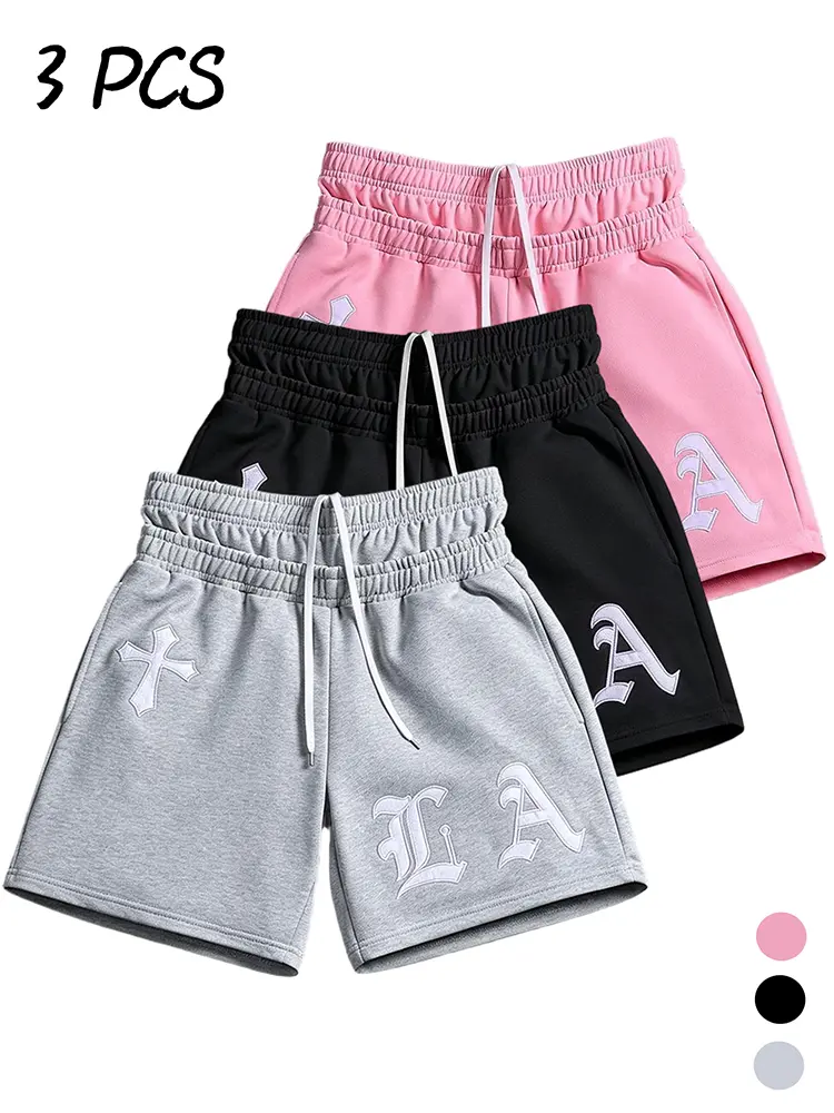 Men’s summer casual athletic shorts—lightweight, breathable, and comfortable. Dual-layer elastic waistband with drawstring + printed design—ideal for hiking, everyday wear, and fitness training; a favorite among fitness enthusiasts.