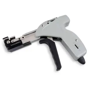 Knoweasy Stainless Steel Cable Tie Gun - Tighten, Tension, and Cut with Stable and Reliable Stainless Steel Cable Tie Tool for Hassle-free Cable Managemen