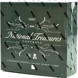 2018 Panini National Treasures Football Hobby Box