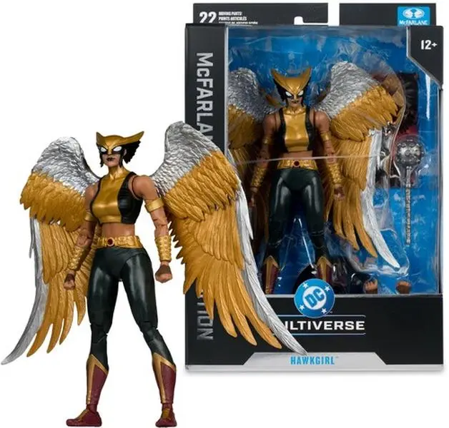 McFarlane Collector Edition #63 - DC Multiverse - Hawkgirl (Kendra Saunders) 7" Deluxe Action figurine/statue  [COLLECTIBLES] Action figurine/statue