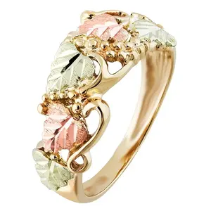 Elegant Golden Leaf Gold-Coated Statement Decorative Ring - Non-Precious Metal Electroplated, Suitable for Thanksgiving, Daily Wear, Teenagers, Gold-Coated Rings, Statement Decorative Rings
