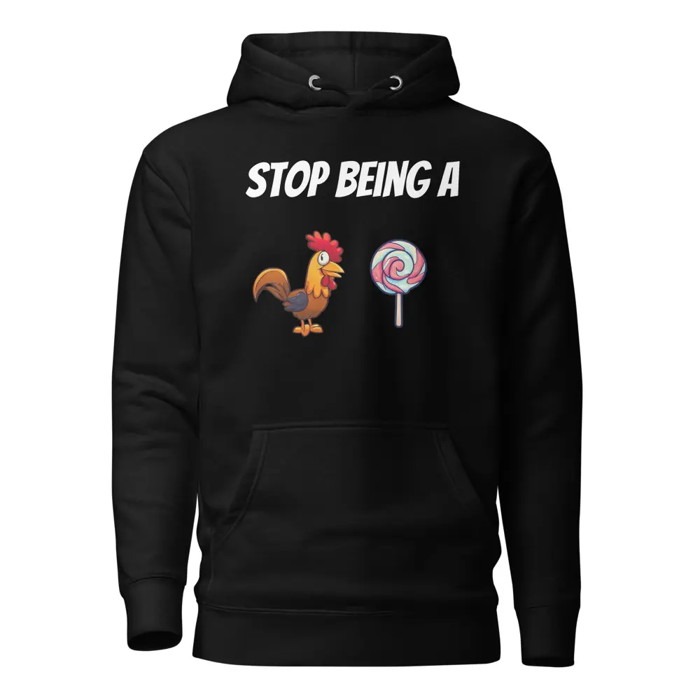 STOP BEING A C*** SUCKER Hoodie - Casual Style with Front Pocket and Reliable Fit