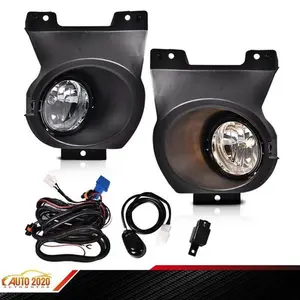 Bumper Fog Lights Driving Lamp w/Bulbs Smoked Fit For 2011-2014 Ford F150 Pickup