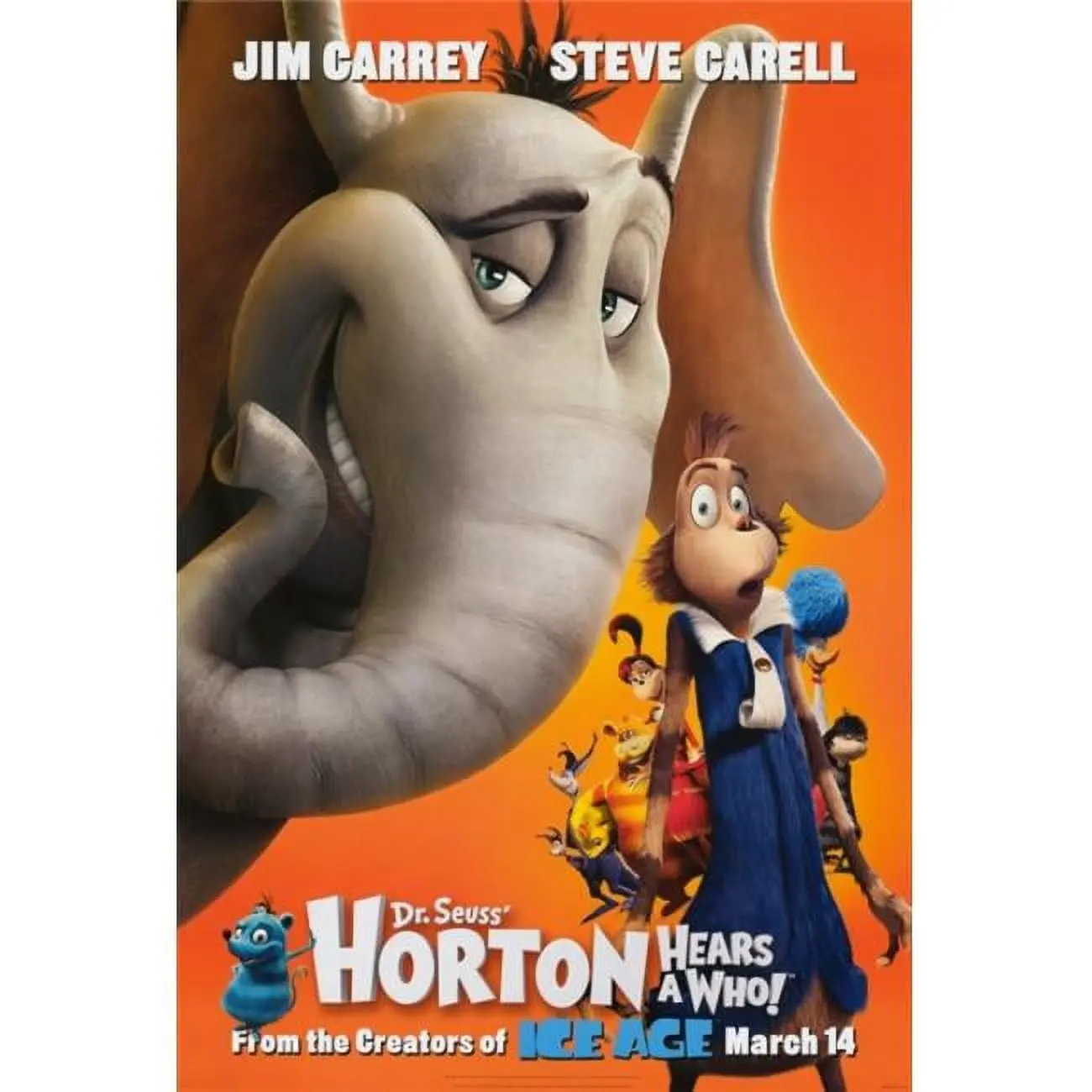 Dr. Seuss' Horton Hears a Who! Movie Poster Print (27 x 40)