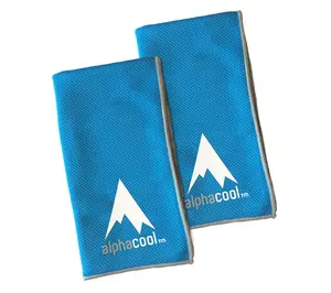 AlphaCool 2pk Mesh Instant Cooling Towel