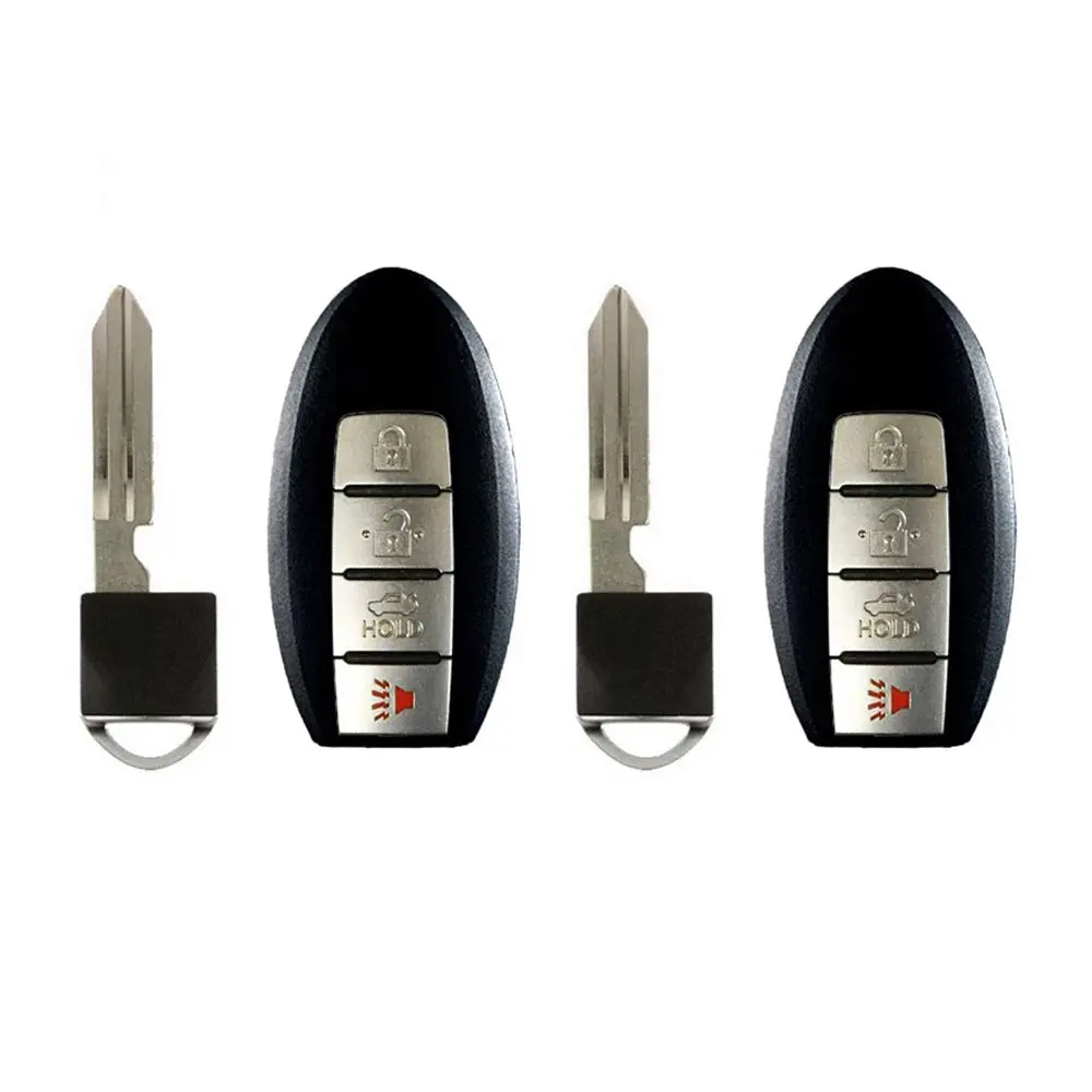 2-Pack 2007-2017 Infiniti 4-Button Smart Key Fob with Trunk Function, 315MHz Band, OEM Board, Pre-Tested, FCC# KR55WK48903/KR55WK49622, Part# 285E3-JK65A, Car Interior Accessory, Car Accessories, Accessories For Car