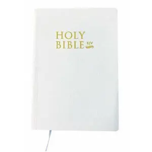 USED-The Holy Bible King James Version white cover by Diligently translated from the original tongues and revised after careful comparisons with existing texts. King James Version. (Unknown)